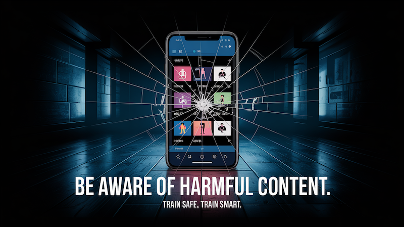 Adult content detection in fitness platforms