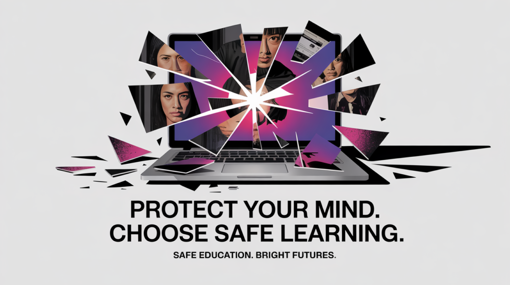 Adult content detection in learning platforms