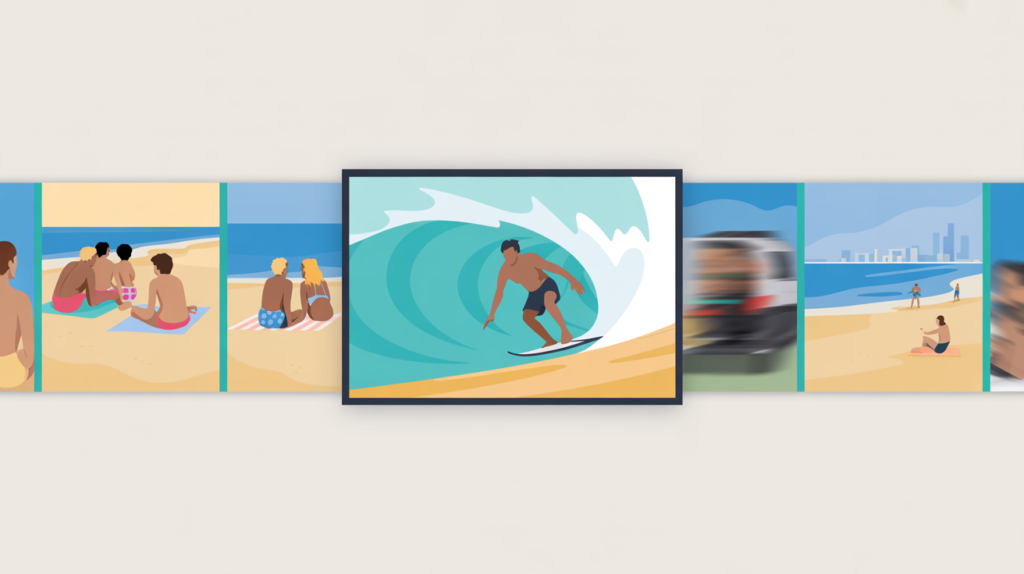 Scene analysis for video moderation